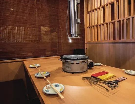 和モダンな大人の焼肉空間。／写真 4