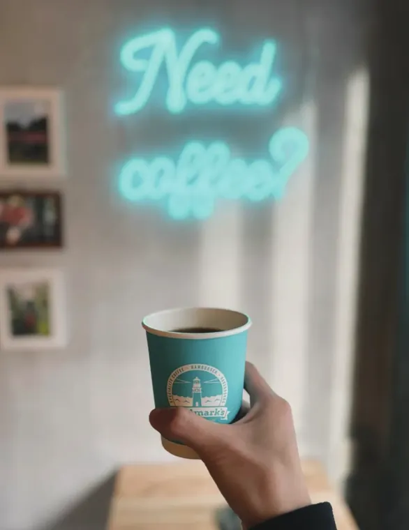 自家焙煎のコーヒースタンド。／写真 6