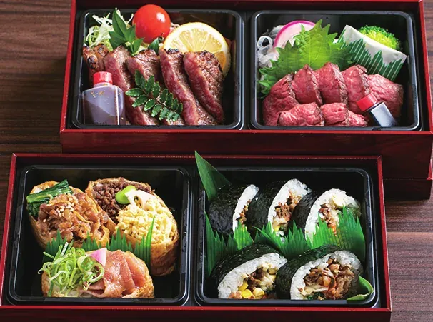 高級焼肉弁当と肉寿司の販売店。／写真 4